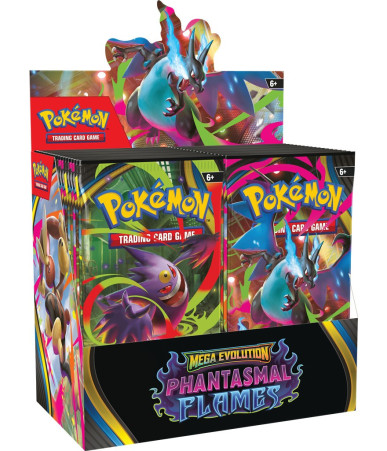 Pokemon TCG: Mega Evolution - Phantasmal Flames - Booster Box (36szt)