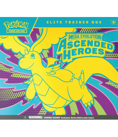 Pokemon TCG: Mega Evolution - Ascended Heroes Elite Trainer Box Dragonite
