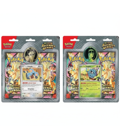 Pokemon TCG: Mega Evolution - Ascended Heroes - Trainer's 2-pack Blister Erika + Larry