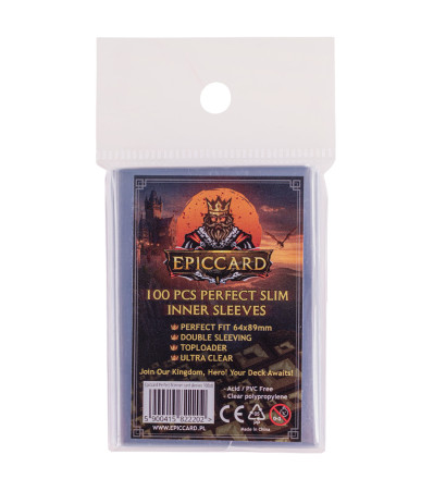 Perfect Fit Inner Sleeves 64x89mm | EPICCARD