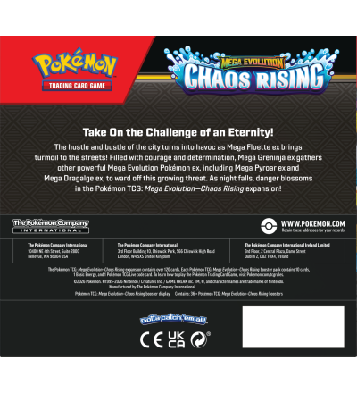 Pokémon TCG: Mega Evolution - Chaos Rising - Booster Box EN