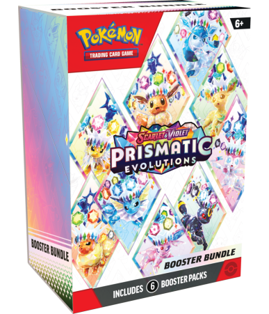 Pokemon TCG: Scarlet & Violet - Prismatic Evolutions - Booster Bundle