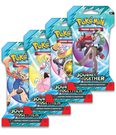 Pokemon TCG: Scarlet & Violet - Journey Together - Sleeved Booster Bundle (24szt)