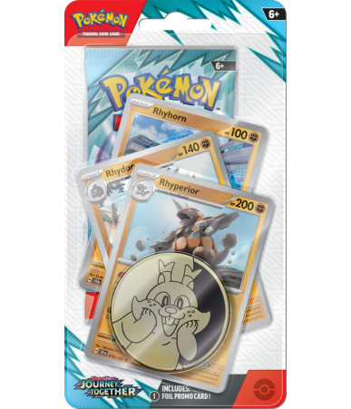 Pokemon TCG: Scarlet & Violet - Journey Together - Premium Checklane Blister Rhyperior