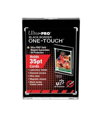 Ultra-Pro: 35PT Black Border UV One-Touch Magnetic Holder