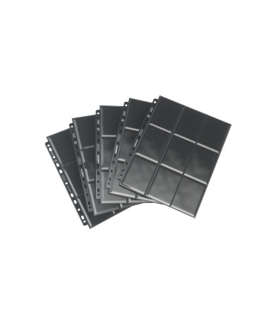 Gamegenic: 18-Pocket Pages Sideloading - Black 10 sztuk