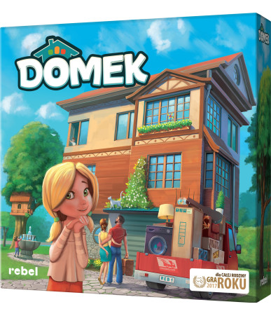 Domek gra planszowa rodzinna