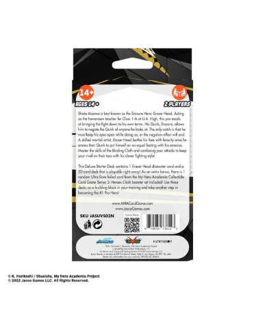 My Hero Academia CCG Eraser Head Deluxe Starter Deck