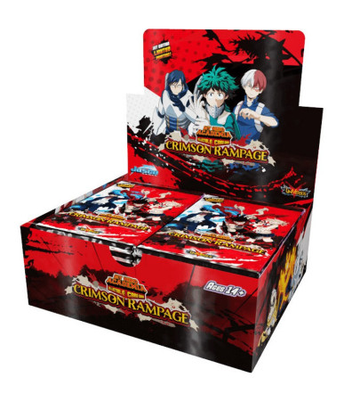 My Hero Academia CCG: Crimson Rampage Booster Box