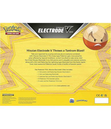 Pokemon TCG: Hisuian Electrode V Box