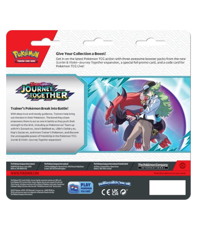 Pokemon TCG: Scarlet & Violet - Journey Together 3-Pack Blister Yanmega