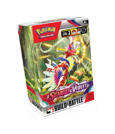 Pokemon TCG Scarlet & Violet Prerelease Build and Battle Pack