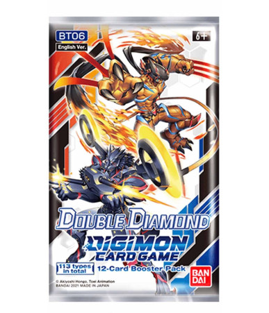 Digimon CG- BT06  double diamond Booster