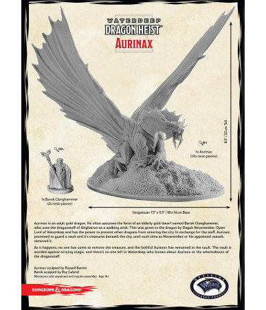 Gale Force Nine Dungeons & Dragons Dragon Heist: AURINAX