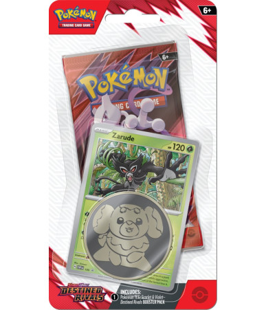 Pokemon TCG: Scarlet & Violet Destined Rivals - Checklane Blister Zarude
