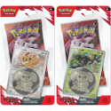 Pokemon TCG: Scarlet & Violet - Destined Rivals   Zestaw 2x Checklane Blister Eevee + Zarude