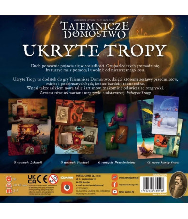 Tajemnicze Domostwo: Ukryte tropy Portal Games