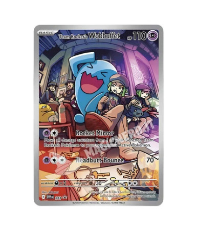 Team Rocket's Wobbuffet (SVP 203)  Sealed