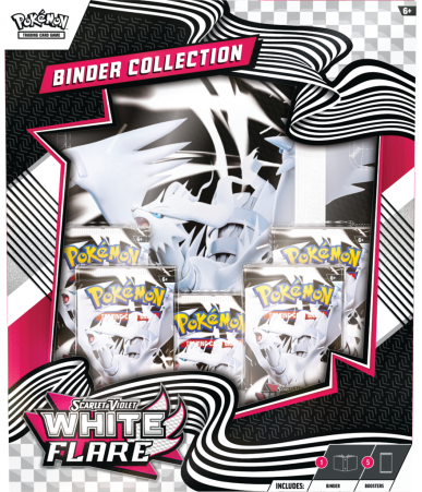 Pokemon TCG: Scarlet & Violet Black Bolt & White Flare Binder Collection- Reshiram