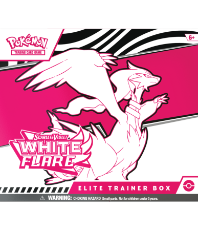 Pokemon TCG: Scarlet & Violet Black Bolt & White Flare Elite Trainer Box - Reshiram