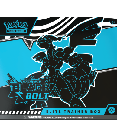 Pokemon TCG: Scarlet & Violet Black Bolt & White Flare Elite Trainer Box - Zekrom