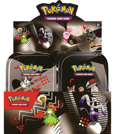 Pokemon TCG: Scarlet & Violet Black Bolt & White Flare Unova Mini Tin Bundle komplet 8 sztuk
