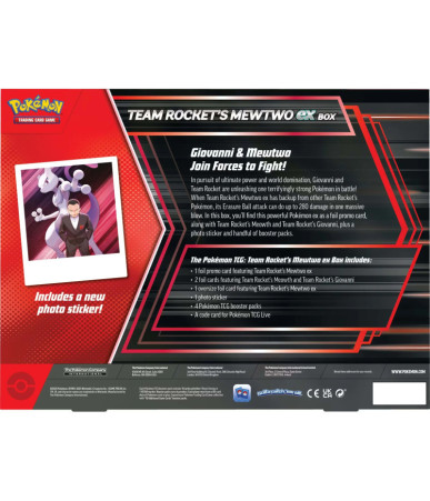 Pokemon TCG: Giovanni's Mewtwo Ex box