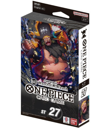 One Piece: ST-27 - Starter Deck - Black Marshall.D.Teach