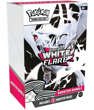 Pokemon TCG: Scarlet & Violet Black Bolt & White Flare Booster Bundle - Reshiram