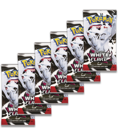 Pokemon TCG: Scarlet & Violet Black Bolt & White Flare Booster Bundle - Reshiram