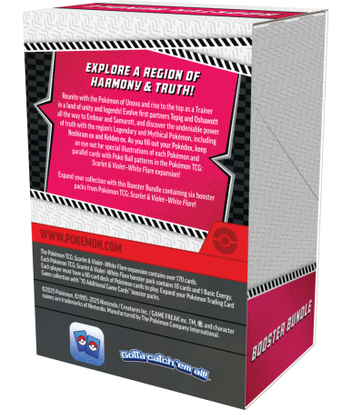Pokemon TCG: Scarlet & Violet - Black Bolt & White Flare - Booster Bundle - Reshiram/Zekrom