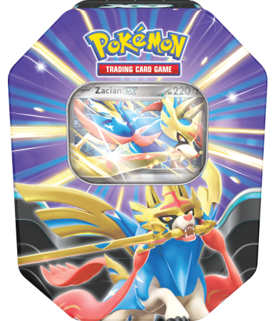 Pokemon TCG: Slashing Legends Tin - Zacian ex