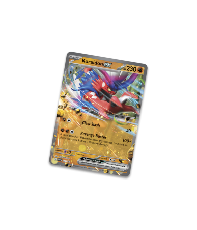 Zestaw Pokmon TCG: Slashing Legends Tin - Koraidon ex + Zacian ex