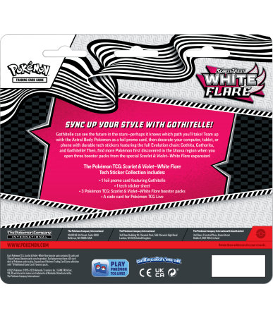 Pokemon TCG: Scarlet & Violet Black Bolt Tech Sticker Gothitelle