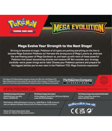 Pokemon TCG: Mega Evolution - Booster box