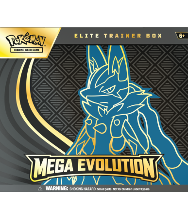 Pokemon TCG: Mega Evolution- Elite Trainer Box - Lucario