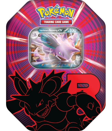 Pokemon TCG: Team Rocket Tin- Nidoking ex