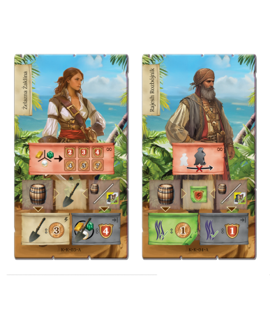 Piraci z Maracaibo: Kapitanowie