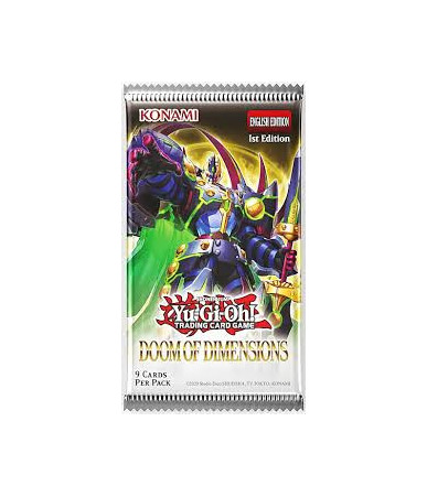 Yu-Gi-Oh! TCG: Doom of Dimensions booster
